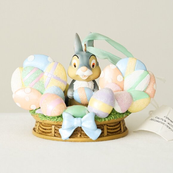 Disney Parks THUMPER Easter Eggs Ornament Ltd Ed Numbered Signed Mickey Ears HTF